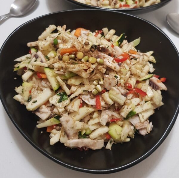 Simply Italian - Zesty Zucchini and Mushroom Salad