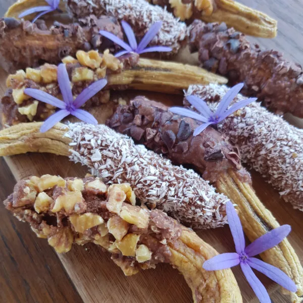 Chocolate Dipped Bananas
